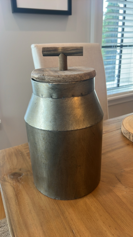 Farmhouse Style Milk Churn