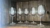 (5) Red Wine Glasses