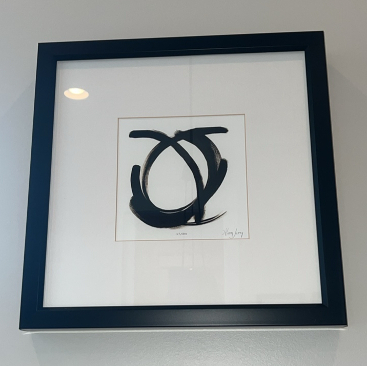 Abstract Circular Strokes Art by Alison Jerry