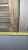 Lg. Rustic Wooden Shutter with Original Hardware - 3