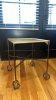 Neoclassical Table with Orb Feet and Metal Top - 3