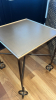 Neoclassical Table with Orb Feet and Metal Top - 9