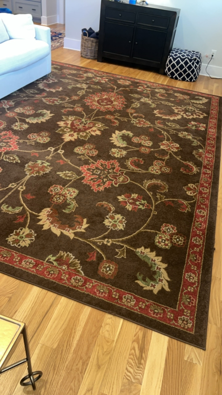 Wilshire Collection Feizy 9&rsquo; - 8&rdquo; x 13&rsquo; Turkish Chocolate Area Rug