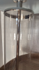 Ralph Lauren Payton Glass Cylinder Silver Table Lamps (2) - 9