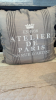 King-size Bedding, Atelier de Paris throw pillows, & wicker blanket basket - 6