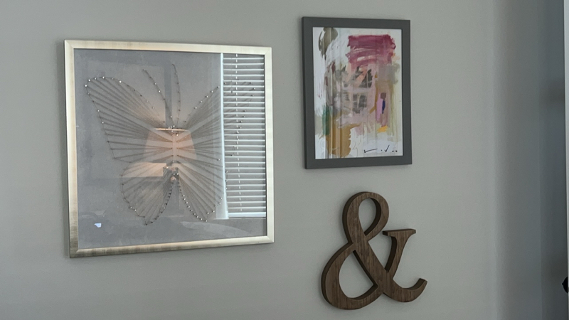 Own Way by Raven Roxanne Art, Butterfly Nail Art & Wooden Ampersand