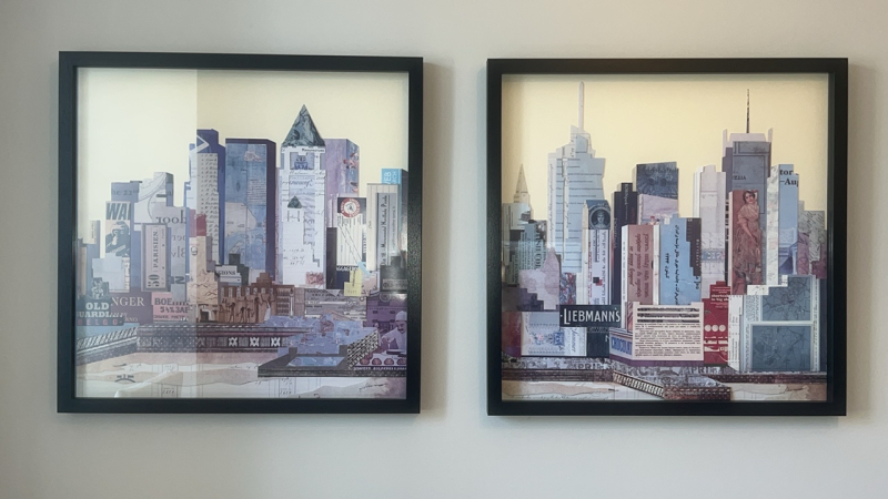 Framed Empire Art Direct Dimensional Collages (2)