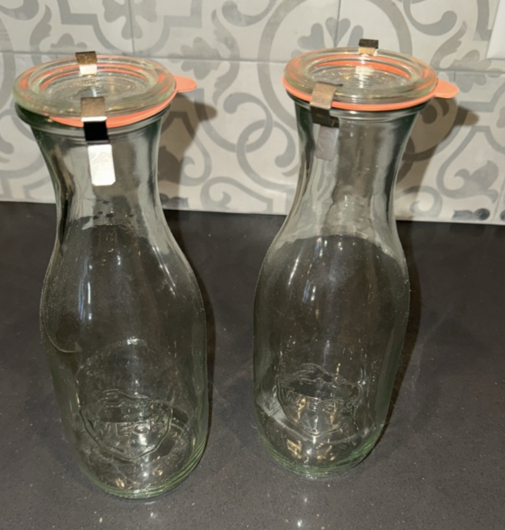 Weck Juice Jars
