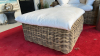 Summer Classics Rattan Ottoman - 3