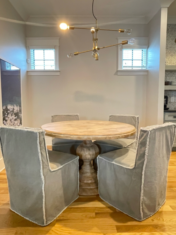 Dani TB Canvas Dining Room Chairs (4)