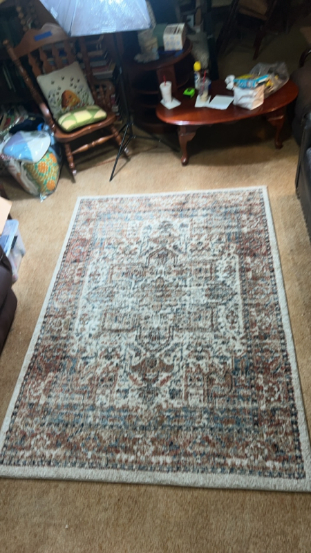 Rockford Collection 5ft x 8ft Area Rug