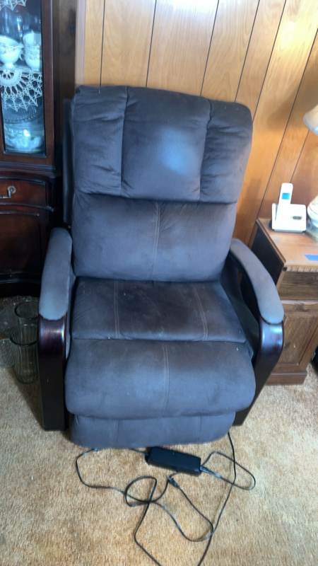 Microfiber Power Lift Recliner