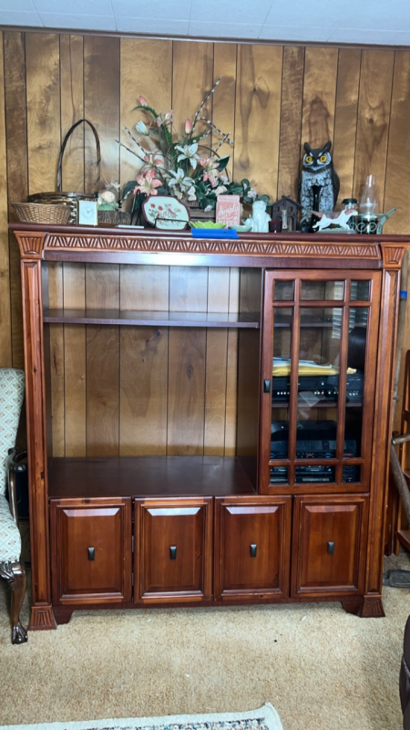 Wooden Entertainment Center