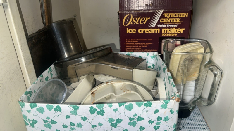 Oster Ice Cream Maker, blender & food processor