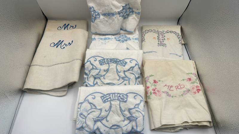 Mr. Mrs. Pillowcases