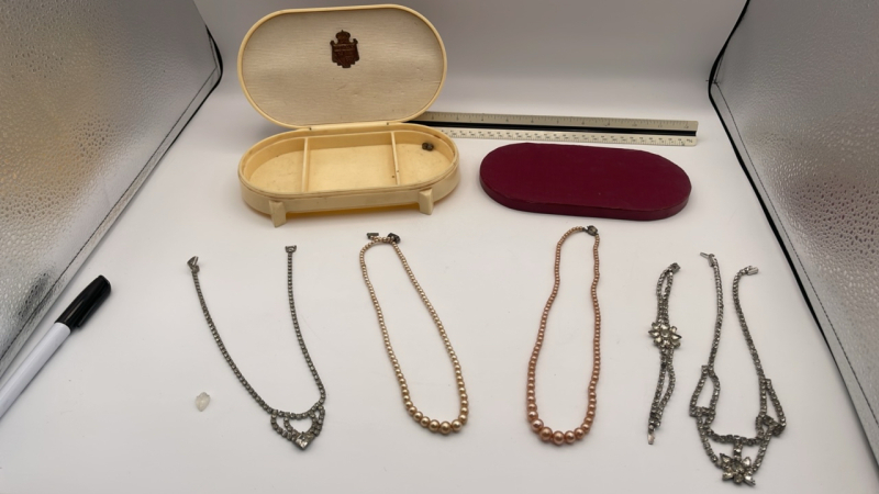 Necklace Box & Necklaces