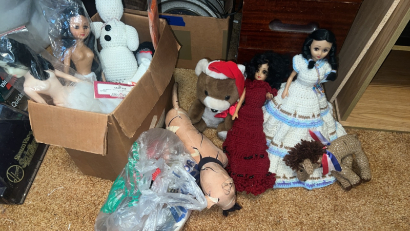 Dolls w/ Crochet Clothes