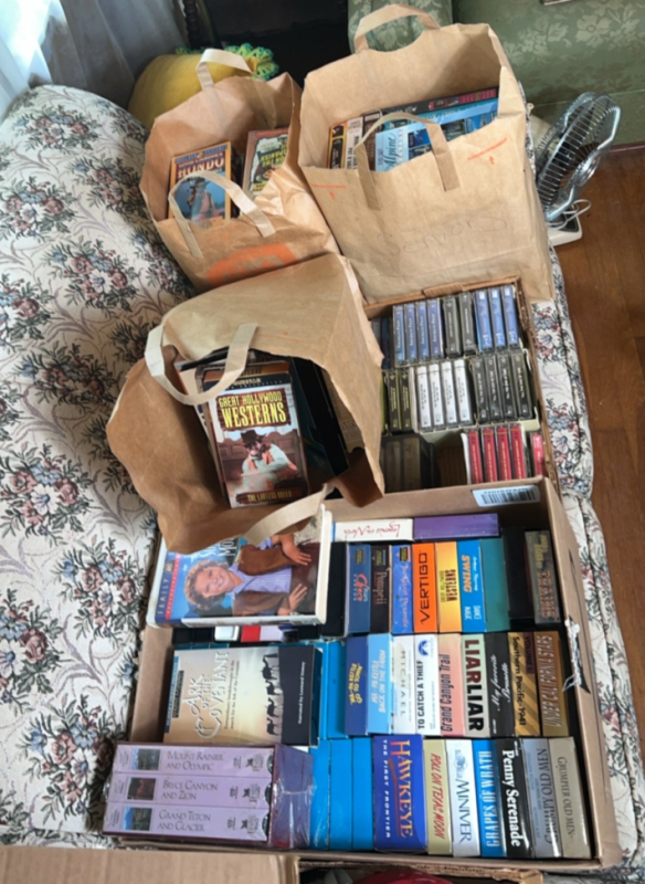 VHS & Cassette Tapes