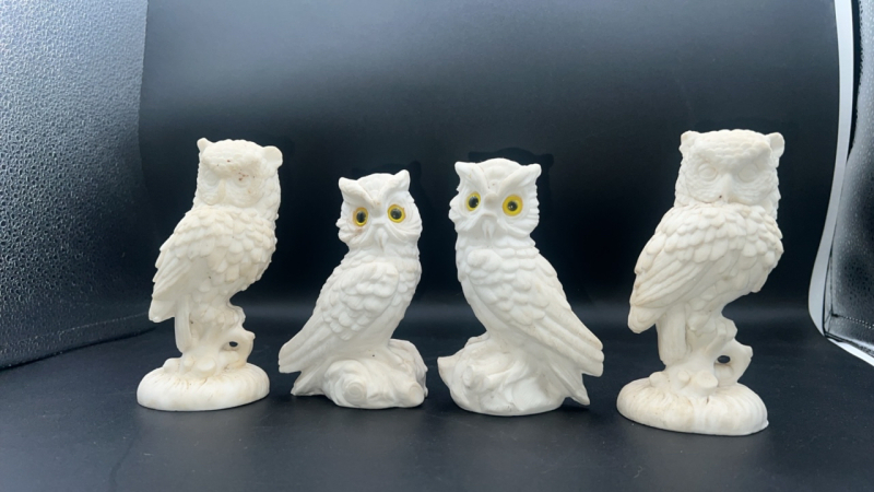 Alabaster Owls (4)