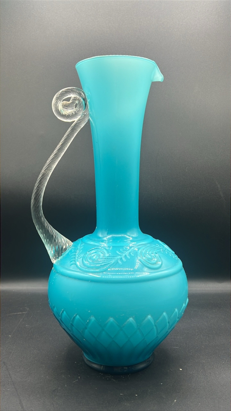 Opalina Art Glass Decanter