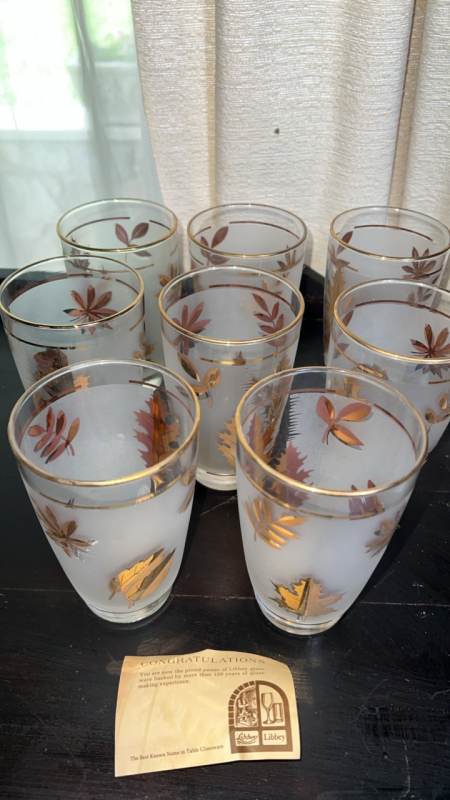 Libbey Frosted Highball Glasses