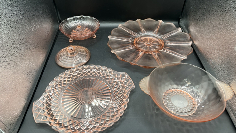 Pink Depression Glass