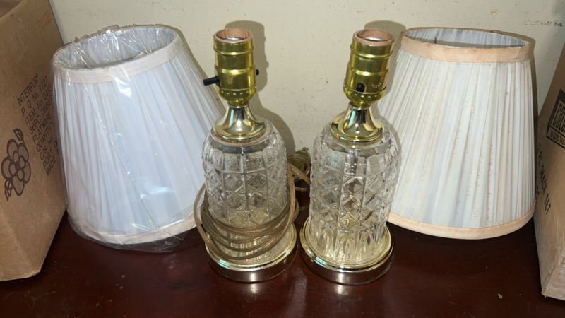 Pair of table lamps