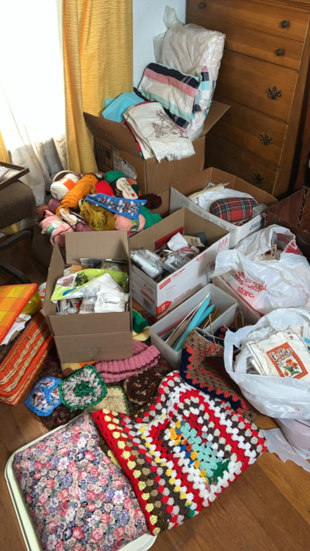Sewing Essentials, Crotchet, knitting and linens