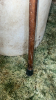 Antique Stoneware 8 Gal. Crock w/ Wooden Canes/Walking Stick - 14