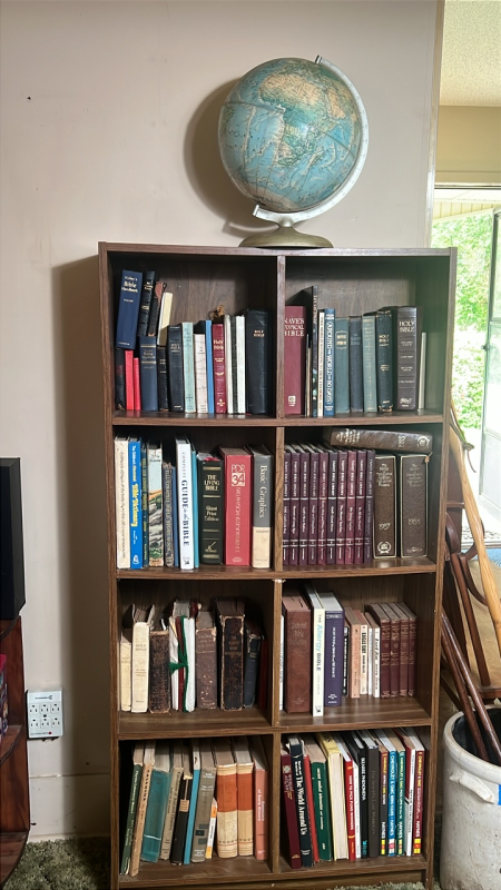 Desk Globe & Books