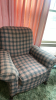 Plaid Accent Chair - 3