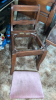 End table, Chairs & Desk Lamp - 4