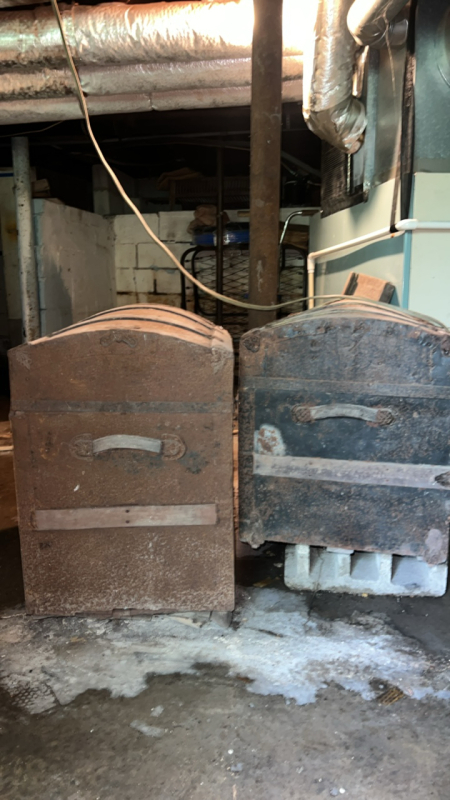 Vintage Wooden Trunks (2)