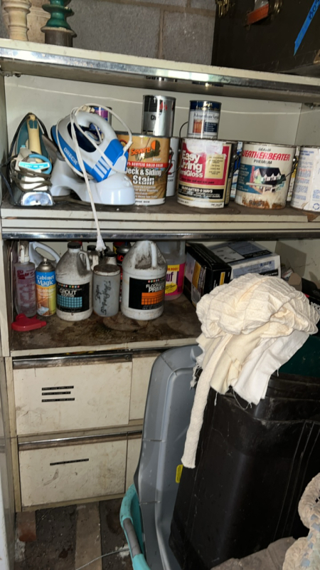 Shelving unit & supplies