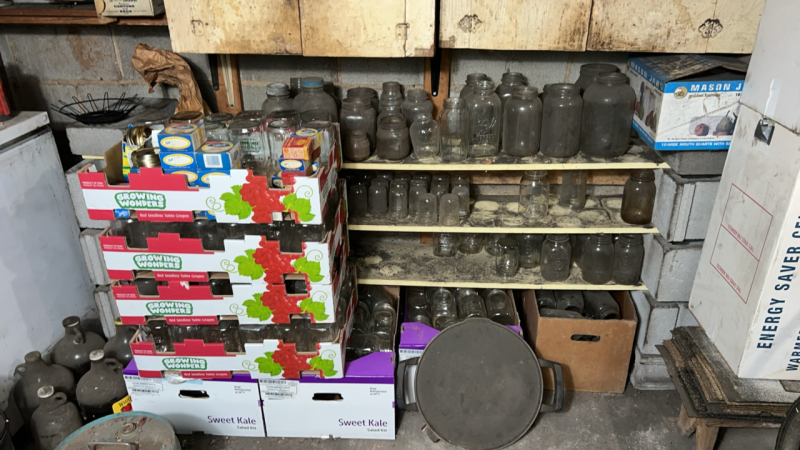 Pressure Canner, Canning goods & mason jars