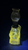 Radiant Glass Miniature Covered Wagon Oil Lamp - 3