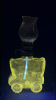 Radiant Glass Miniature Covered Wagon Oil Lamp - 8