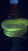 Radiant Glass Moon and Stars Oil Lamp Base - 7