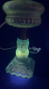 Radiant Glass Moon and Stars Oil Lamp Base - 9