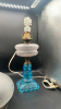 Radiant Glass Moon and Stars Oil Lamp Base - 12