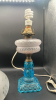 Radiant Glass Moon and Stars Oil Lamp Base - 14