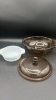 Radiant Pyrex Dish w/ Lid & Fire King Dish - 18