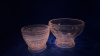 Radiant Glass Diamond Cut Sugar Bowl & Sherbet Glass - 4