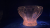 Radiant Glass Diamond Cut Sugar Bowl & Sherbet Glass - 9