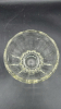 Radiant Glass Diamond Cut Sugar Bowl & Sherbet Glass - 26