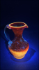 Radiant Glass MCM Crackled Glass Vase - 7