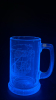 Radiant Glass Bowl, Crackled Glass Votive Candle Holders & Mug - 18