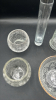 Radiant Glass Bowl, Crackled Glass Votive Candle Holders & Mug - 27
