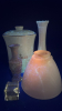 Fluorescent Glaze Ceramics & Crystal Cube