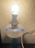 Radiant Glass Moon and Stars Oil Lamp Base - 15